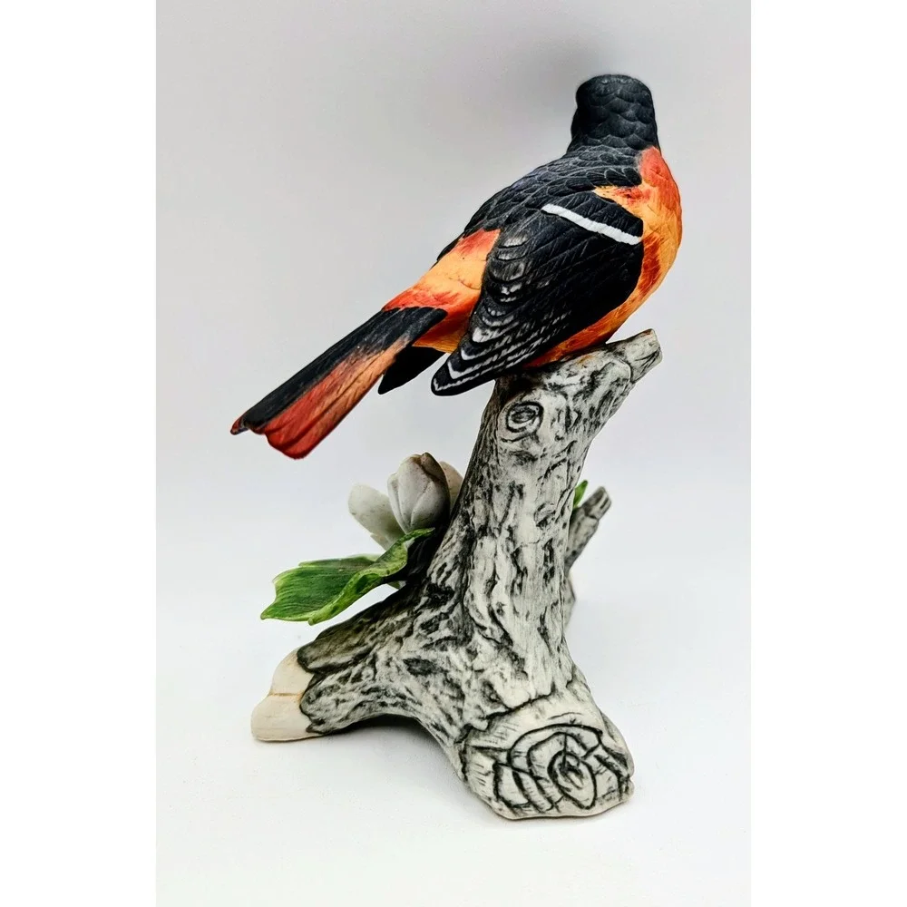 Vintage Andrea by Sadek Bird Figurines Orchard Oriole and Parula Warbler - Picture 4 of 16